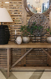 Loire Console in Natural Old Elm & Pine