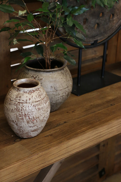 Loire Console in Natural Old Elm & Pine