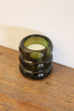 Verde Glass Candle Holder