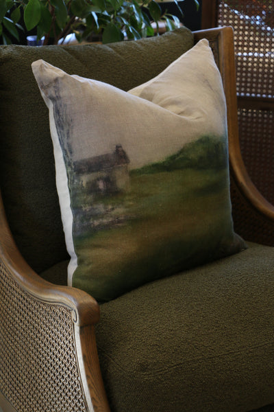 Otago Stone Cottage Linen Cushion Cover