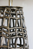 Zurich Metal Weave Lamp-Old Brass Finish