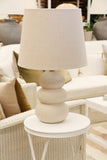 Salted Riverstone Lamp Base