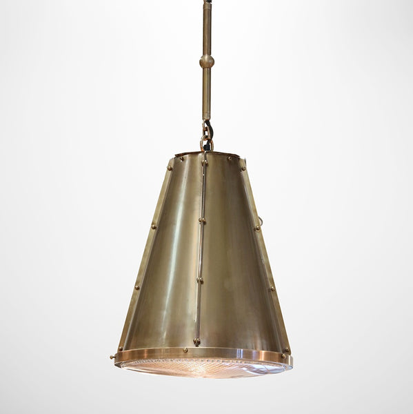 Luxor Antique Brass Hanging Lamp