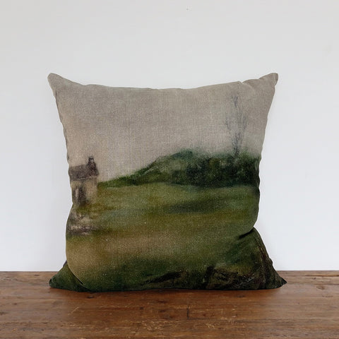 Otago Stone Cottage Linen Cushion Cover