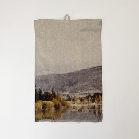 Lake Hayes Linen Tea Towel