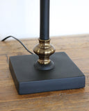 Miami Black & Brass Lamp Base