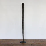 Forged Organic Tall Candlestick in Dark Bronze Finish