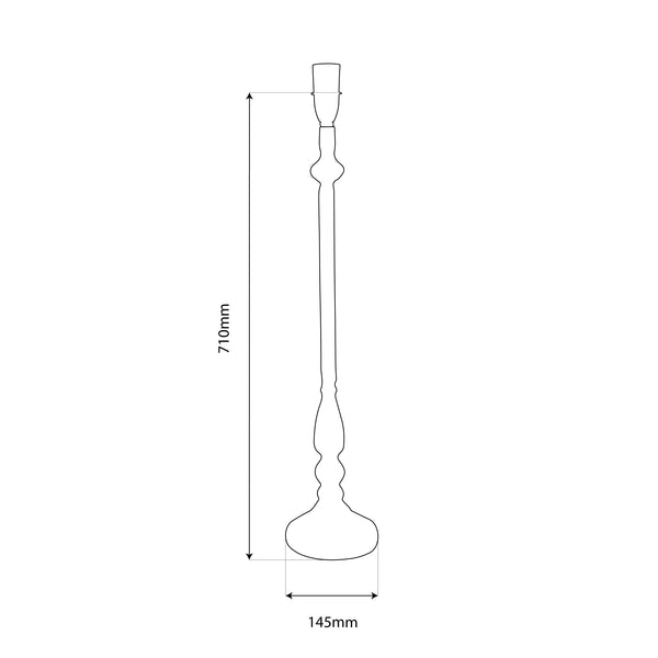 Toulouse Table Lamp Base