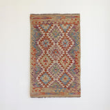 Hand Knotted Afghan Kilim Rug A 120 X 80cm