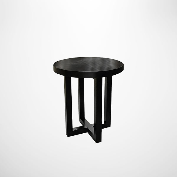 Tribeca Side Table with Cross Leg Detail