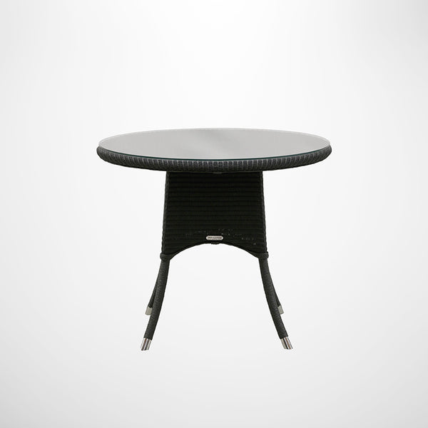 Nimes Table 900dia Black