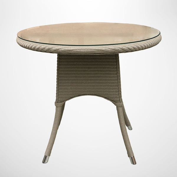 Nimes Table 900DIA in Taupe