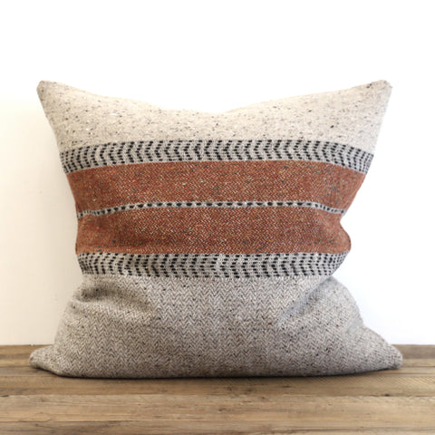 Libeco Montana Pillow Cover in Grey 63 x 63