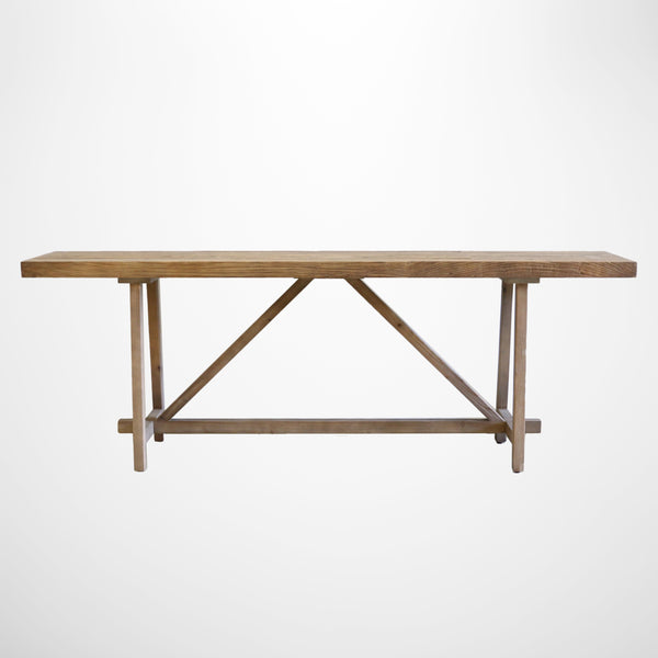 Loire Console in Natural Old Elm & Pine