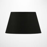 Black 41cm Tapered Drum Lampshade