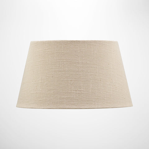 Beige Linen Style 41cm Tapered Drum Lamp Shade