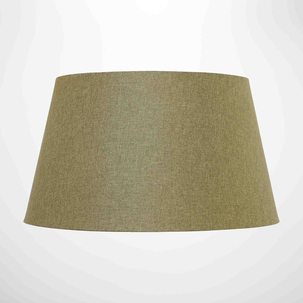 Verde Linen 46cm Tapered Drum Lamp Shade