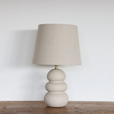 Salted Riverstone Lamp Base