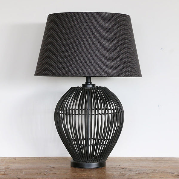 Bahama Black Table Lamp Base