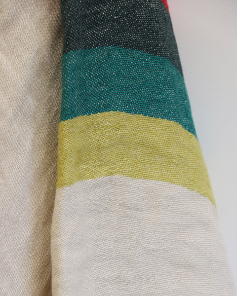 Libeco Throw / Fouta in Summer Stripe 110 x 180