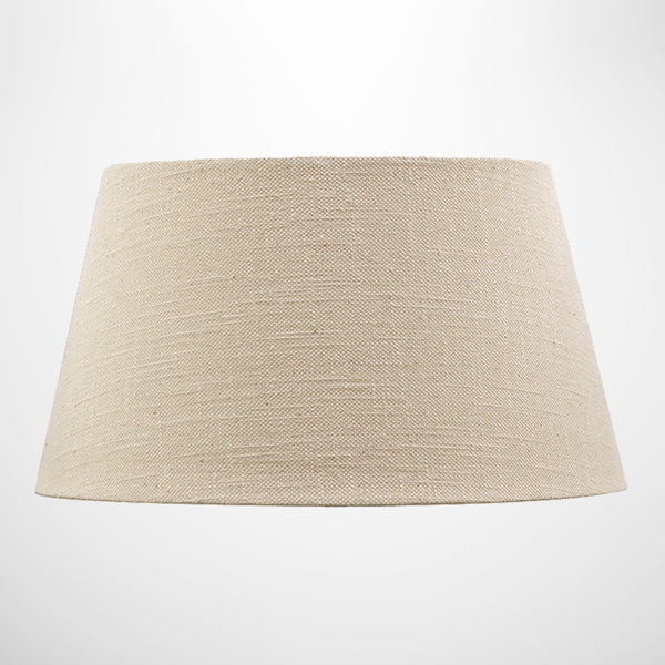 Beige Linen Style 46cm Tapered Drum Lamp Shade