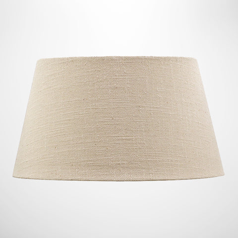 Beige Linen Style 46cm Tapered Drum Lamp Shade