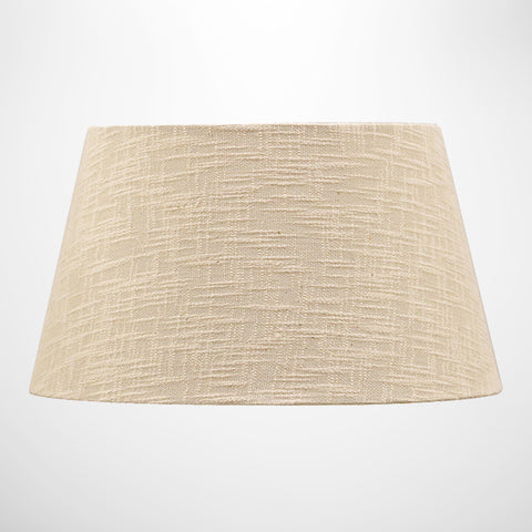 Ivory Open Weave Tapered Drum 41cm Lamp Shade