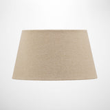 Raw Linen Tapered Drum 41cm Lamp Shade