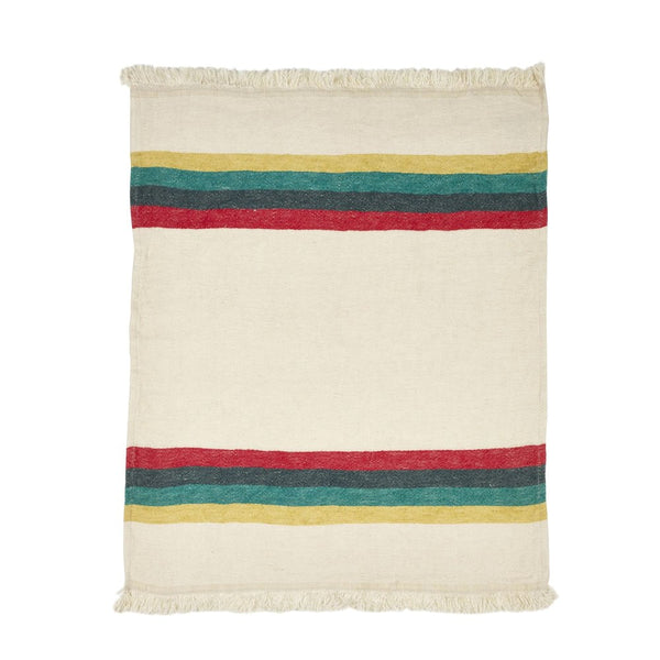 Libeco Throw / Fouta in Summer Stripe 110 x 180