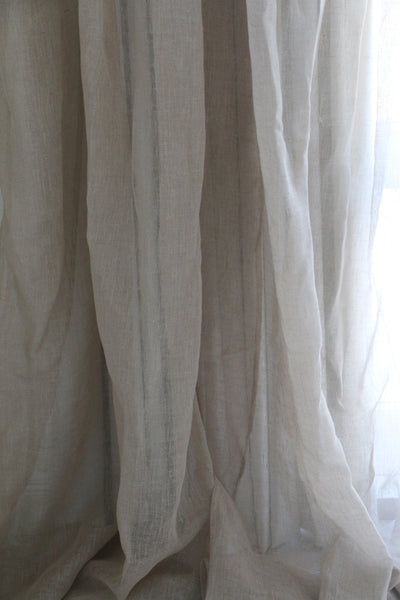 Clichy French Linen Sheer Curtain