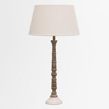 Claudette Natural Bedside Lamp Base