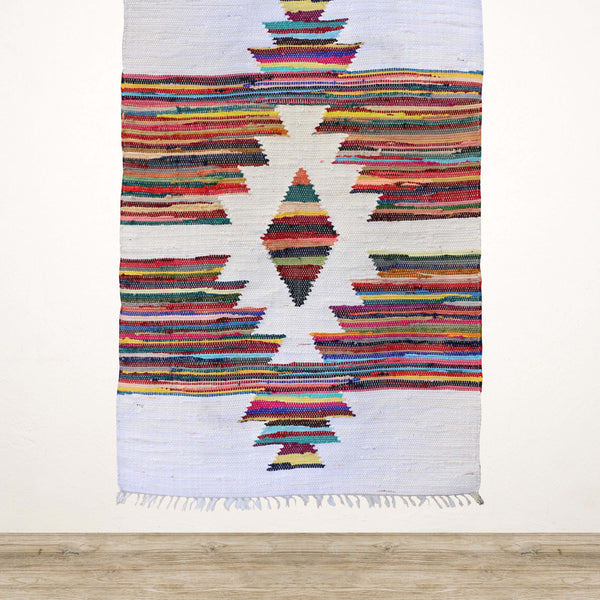 Aztec Multi Colour Kilim Rug 120x180