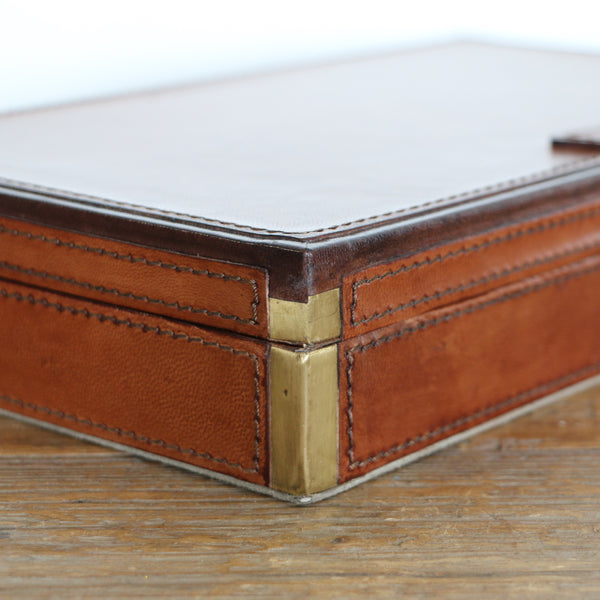 Riviera Midi Leather Jewellery Box