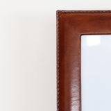 Tan Leather Photo Frame 5x7