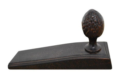 Acorn Door Stopper Bronze